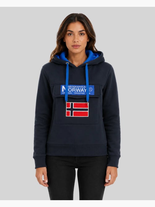 Sudadera con capucha gadrien – geographical norway - Kiabi Sudadera con capucha gadrien – geographical norway - Kiabi