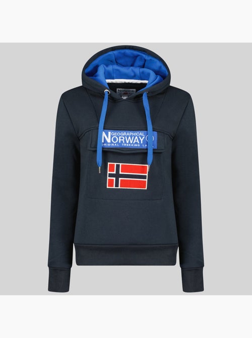 Sudadera con capucha gadrien – geographical norway - Kiabi Sudadera con capucha gadrien – geographical norway - Kiabi