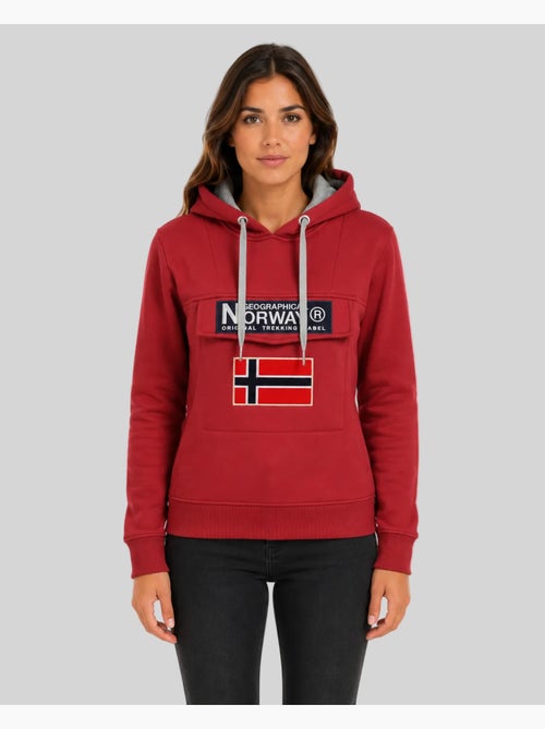 Sudadera con capucha gadrien – geographical norway - Kiabi Sudadera con capucha gadrien – geographical norway - Kiabi