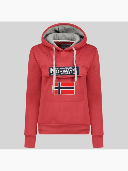 Sudadera con capucha gadrien – geographical norway - Kiabi Sudadera con capucha gadrien – geographical norway - Kiabi