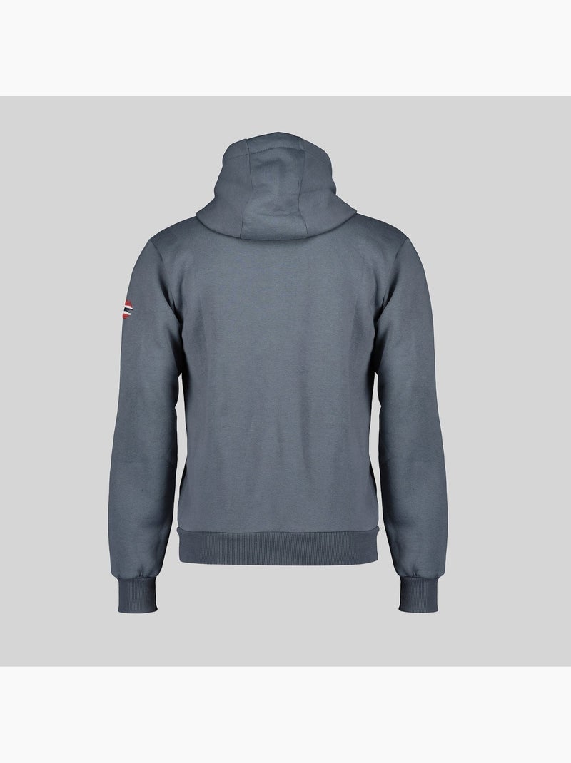Sudadera con capucha gapigal – geographical norway Gris oscuro - Kiabi