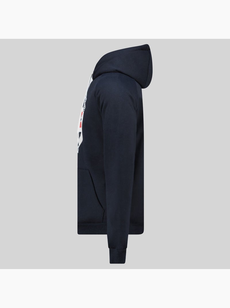 Sudadera con capucha garis – geographical norway Azul marino - Kiabi