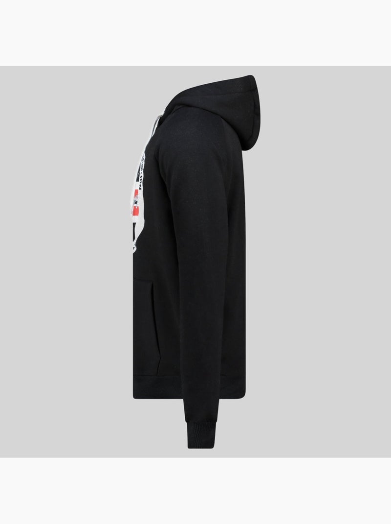Sudadera con capucha garis – geographical norway Negro - Kiabi