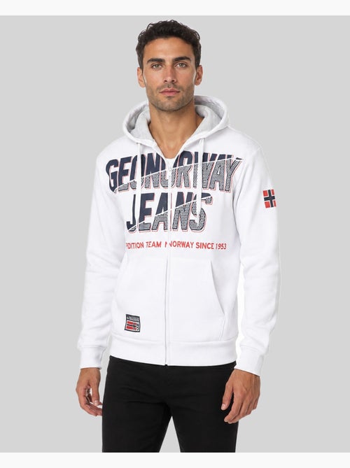 Sudadera con capucha gasper – geographical norway - Kiabi Sudadera con capucha gasper – geographical norway - Kiabi