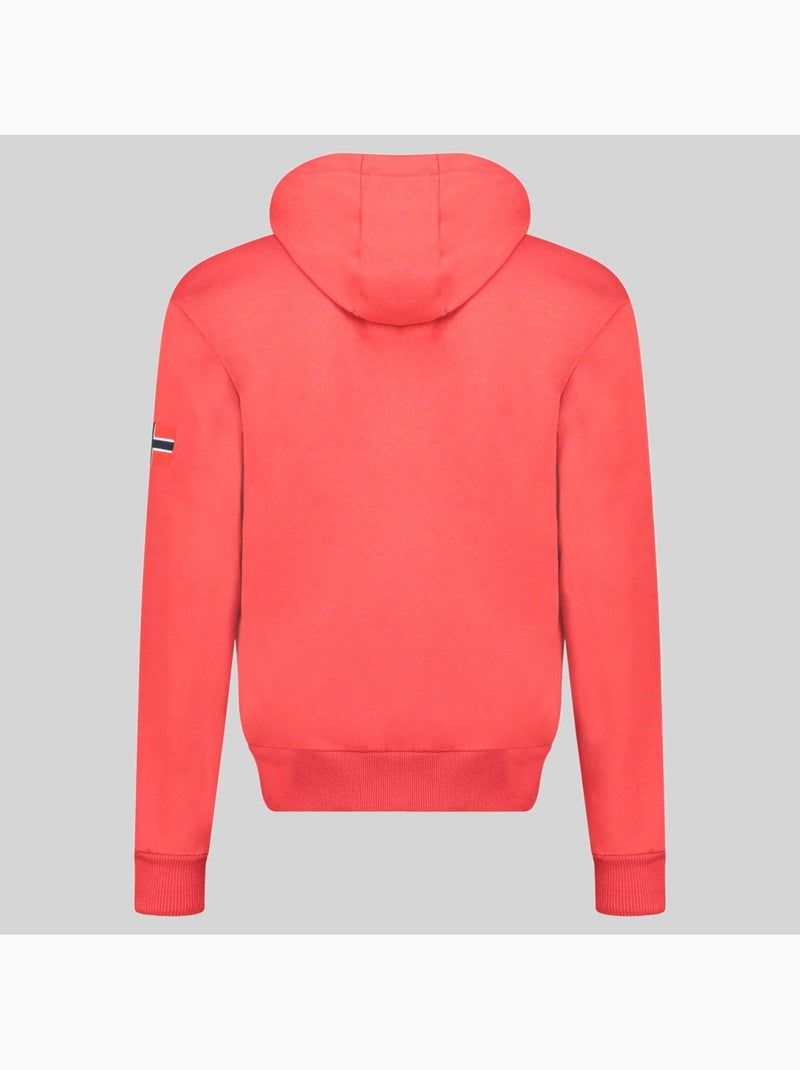 Sudadera con capucha gasper – geographical norway Rojo - Kiabi
