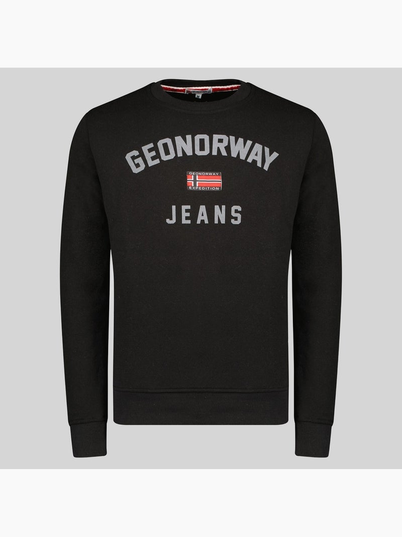 Sudadera con capucha gassier – geographical norway Negro - Kiabi