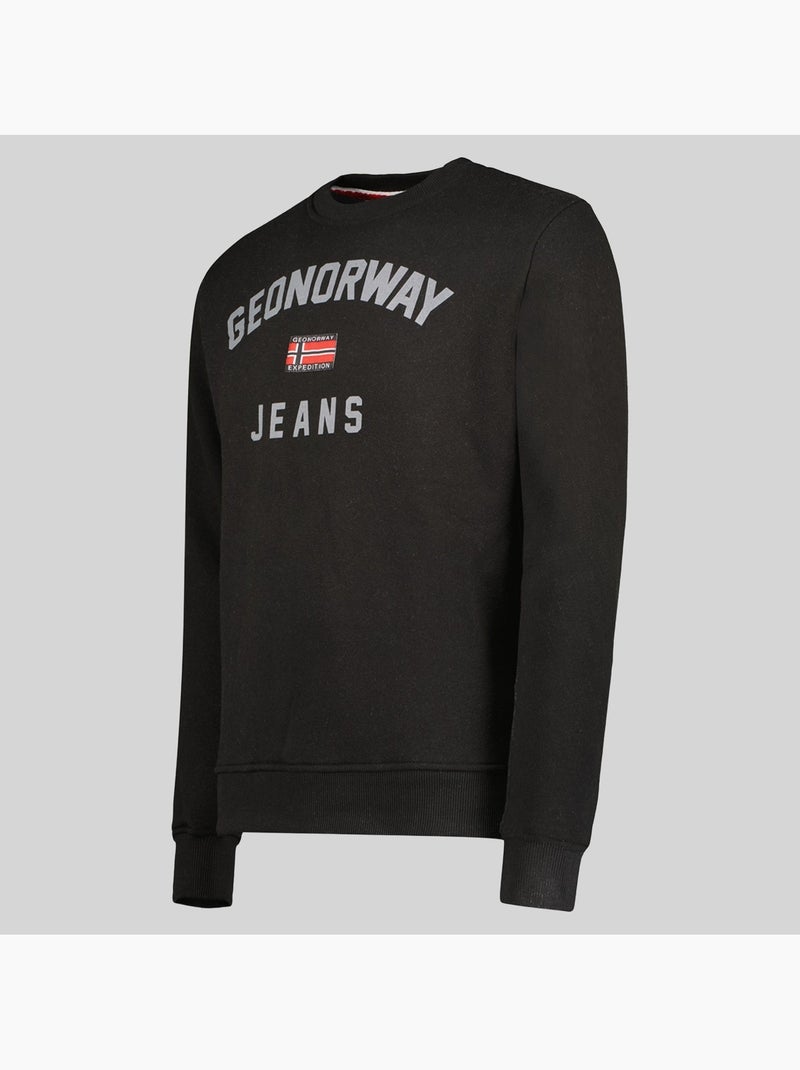 Sudadera con capucha gassier – geographical norway Negro - Kiabi