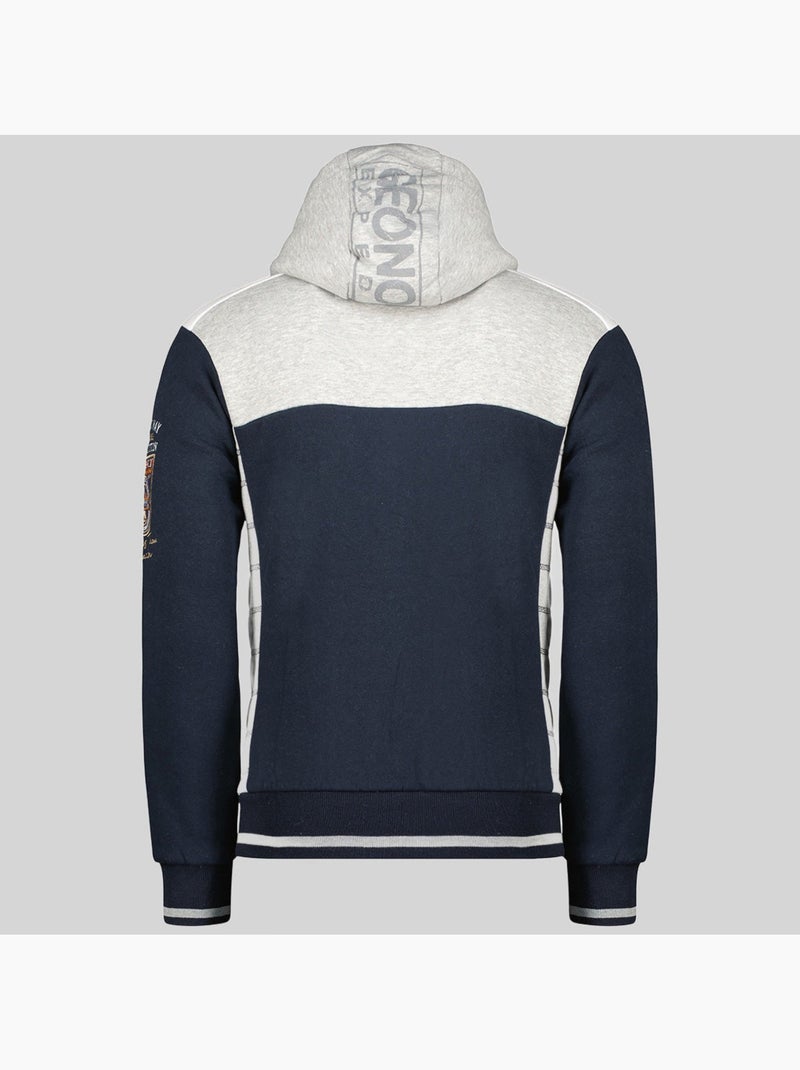 Sudadera con capucha geday – geographical norway Azul marino - Kiabi