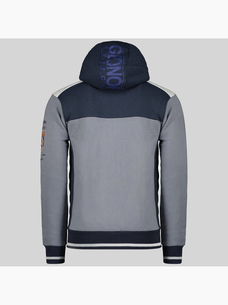 Sudadera con capucha geday – geographical norway Gris oscuro - Kiabi