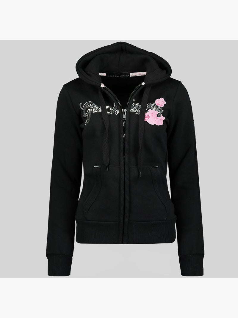 Sudadera con capucha gelphine – geographical norway Negro - Kiabi