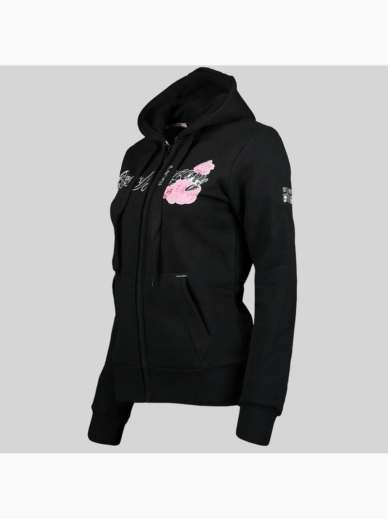 Sudadera con capucha gelphine – geographical norway Negro - Kiabi
