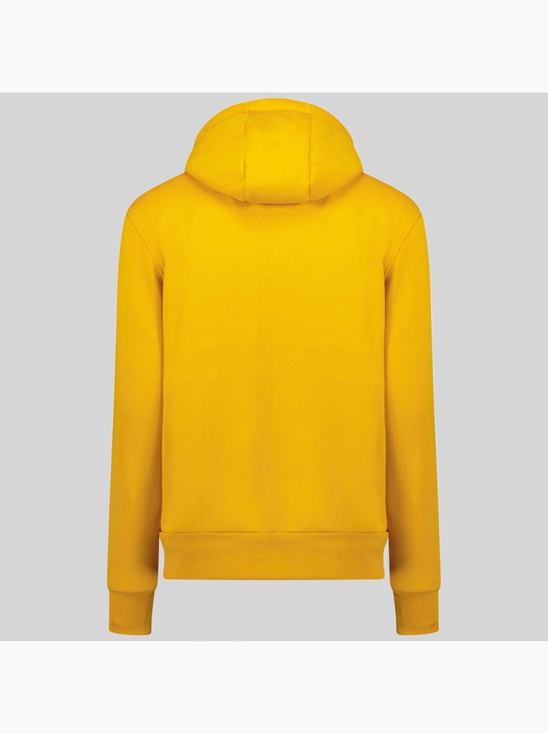 Sudadera con capucha genifer – geographical norway Amarillo mostaza - Kiabi