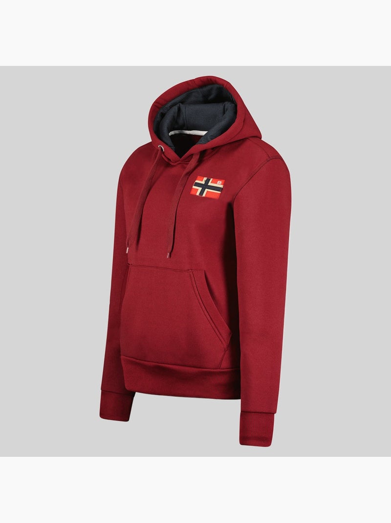 Sudadera con capucha genifer – geographical norway Burdeos - Kiabi