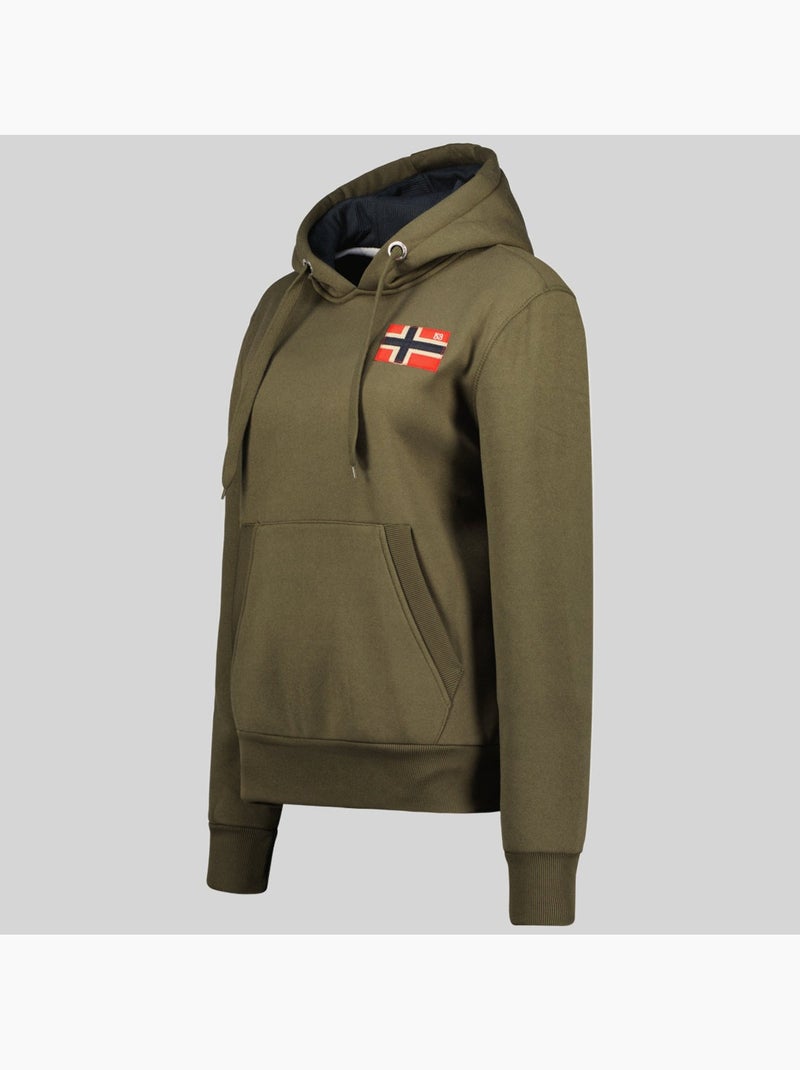 Sudadera con capucha genifer – geographical norway Caqui - Kiabi