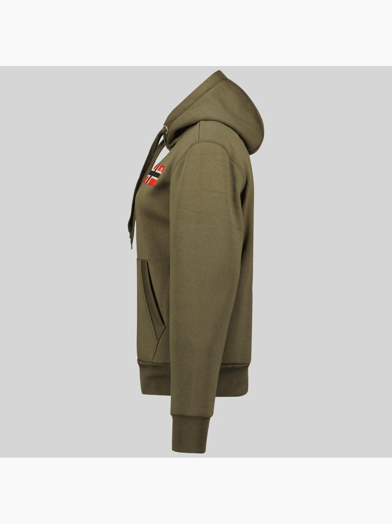 Sudadera con capucha genifer – geographical norway Caqui - Kiabi