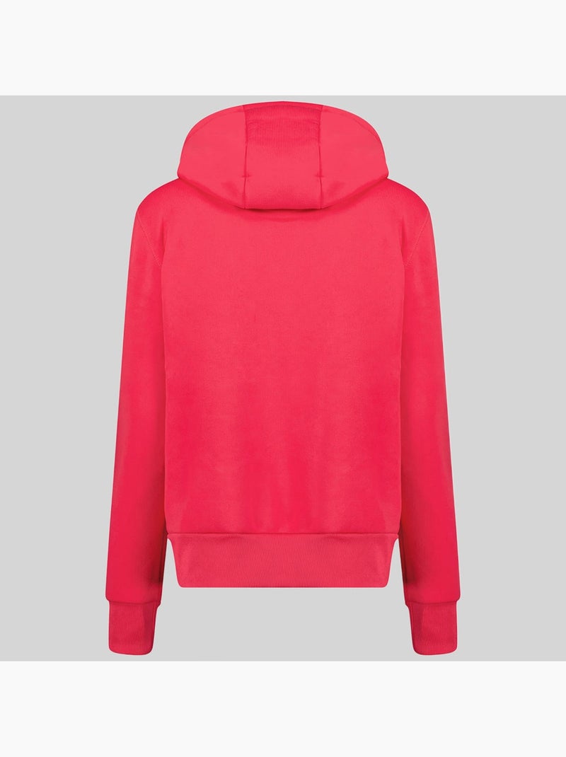 Sudadera con capucha genifer – geographical norway Rosa fluo - Kiabi