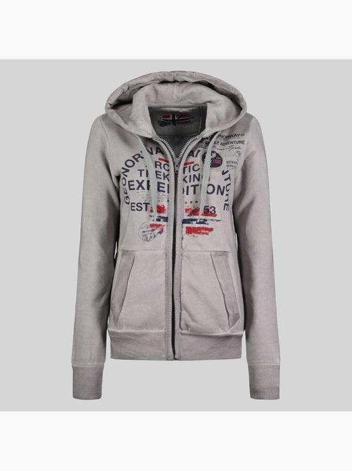 Sudadera con capucha gergen – geographical norway - Kiabi Sudadera con capucha gergen – geographical norway - Kiabi