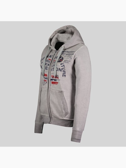 Sudadera con capucha gergen – geographical norway - Kiabi Sudadera con capucha gergen – geographical norway - Kiabi