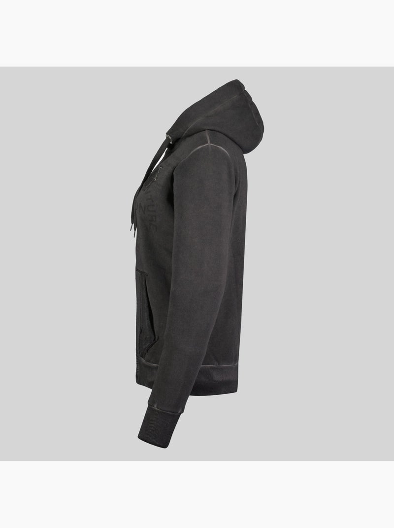 Sudadera con capucha gergen – geographical norway Negro - Kiabi