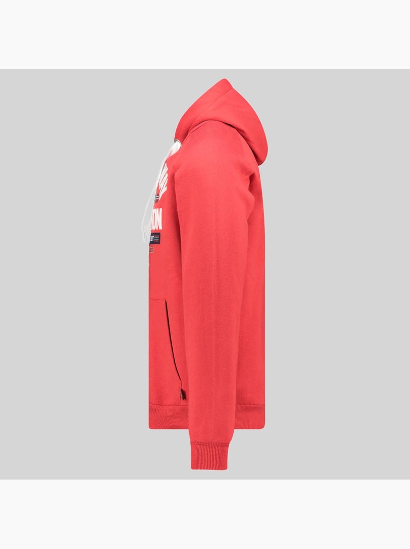 Sudadera con capucha germanito – geographical norway Rojo - Kiabi
