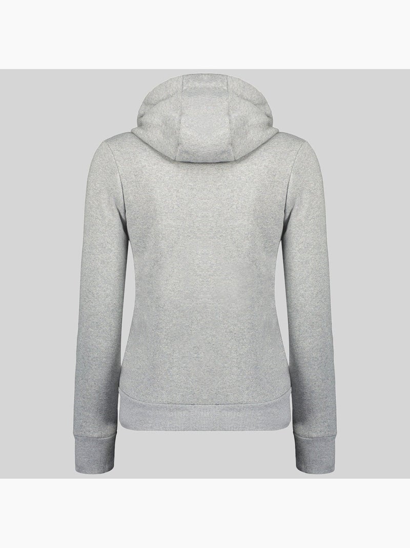 Sudadera con capucha getchup – geographical norway Gris claro - Kiabi