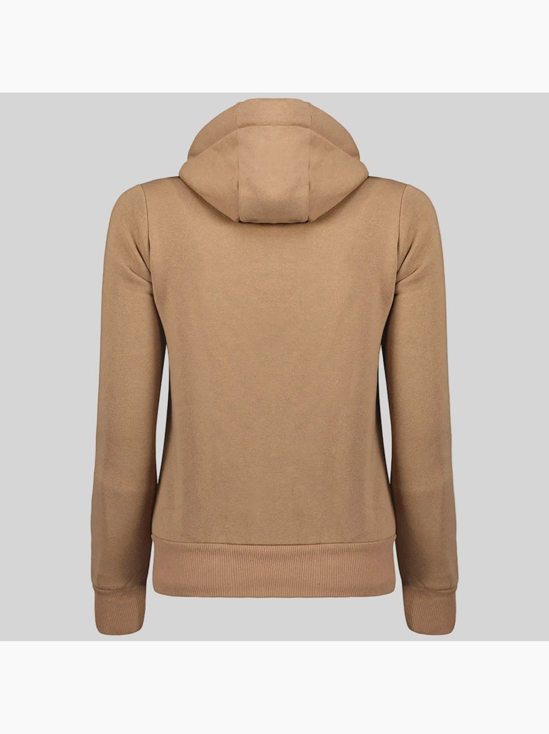 Sudadera con capucha getchup – geographical norway Taupe - Kiabi