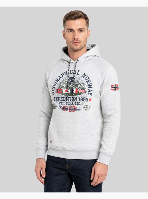 Sudadera con capucha gexpe – geographical norway - Kiabi Sudadera con capucha gexpe – geographical norway - Kiabi