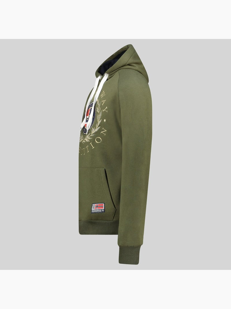 Sudadera con capucha giger – geographical norway Caqui - Kiabi