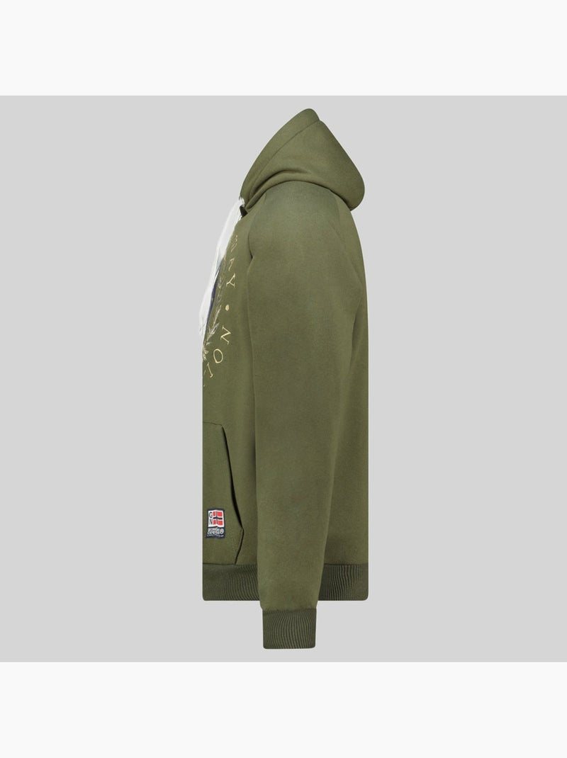 Sudadera con capucha giger – geographical norway Caqui - Kiabi
