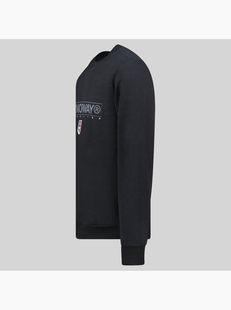Sudadera con capucha gotrun – geographical norway Negro - Kiabi