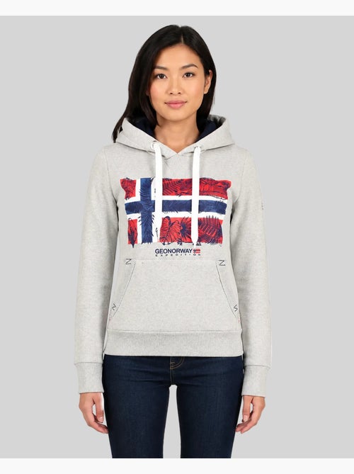 Sudadera con capucha gpalm – geographical norway - Kiabi