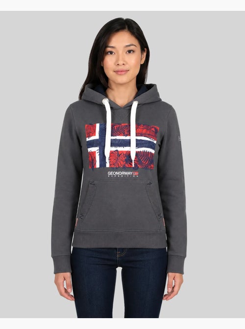 Sudadera con capucha gpalm – geographical norway - Kiabi