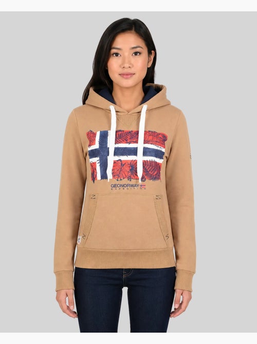 Sudadera con capucha gpalm – geographical norway - Kiabi