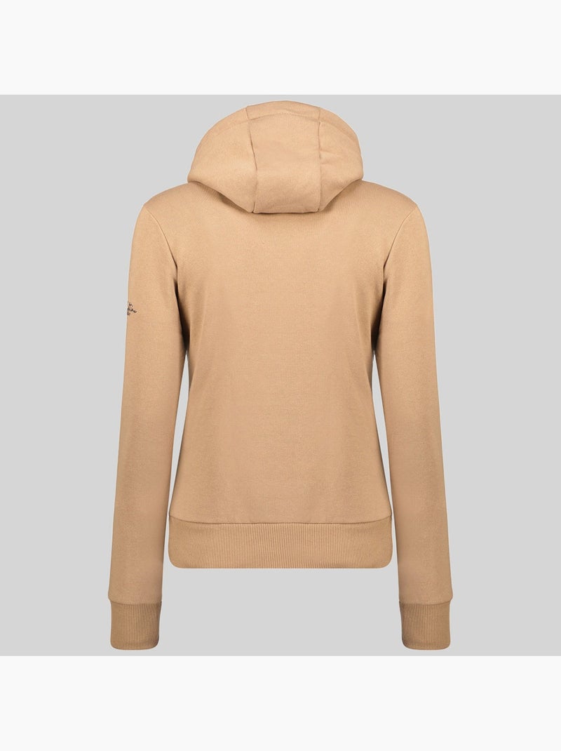 Sudadera con capucha gpalm – geographical norway Taupe - Kiabi