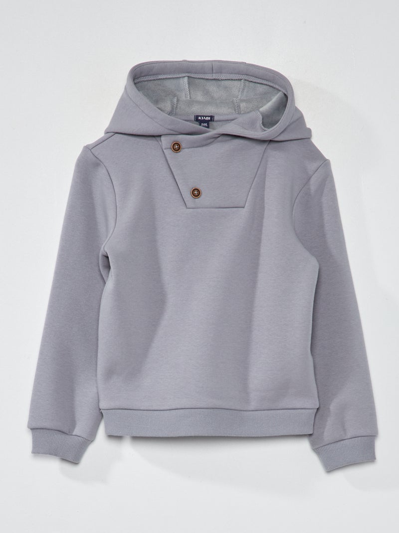 Sudadera con capucha GRIS - Kiabi