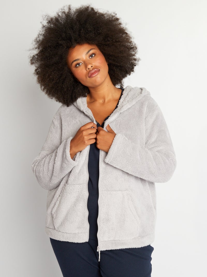 Sudadera con capucha GRIS - Kiabi