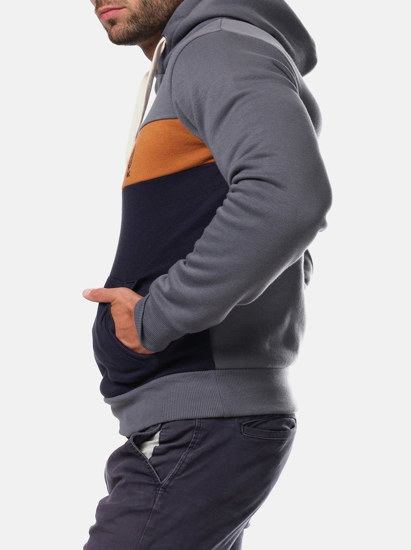 Sudadera con capucha Gris - Kiabi