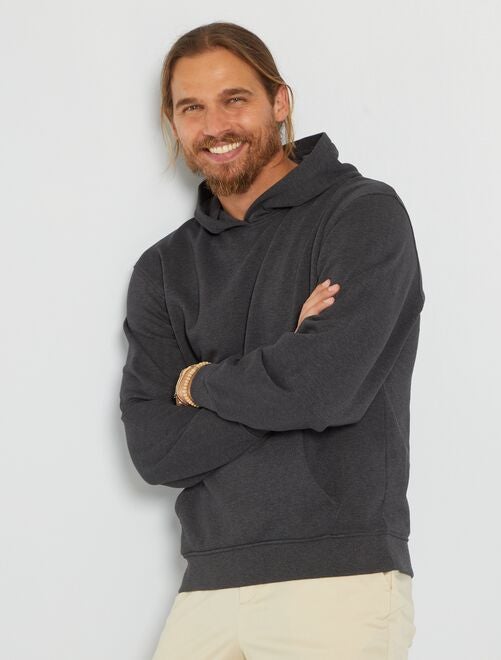 Sudadera con capucha - GRIS - Kiabi - 10.00€