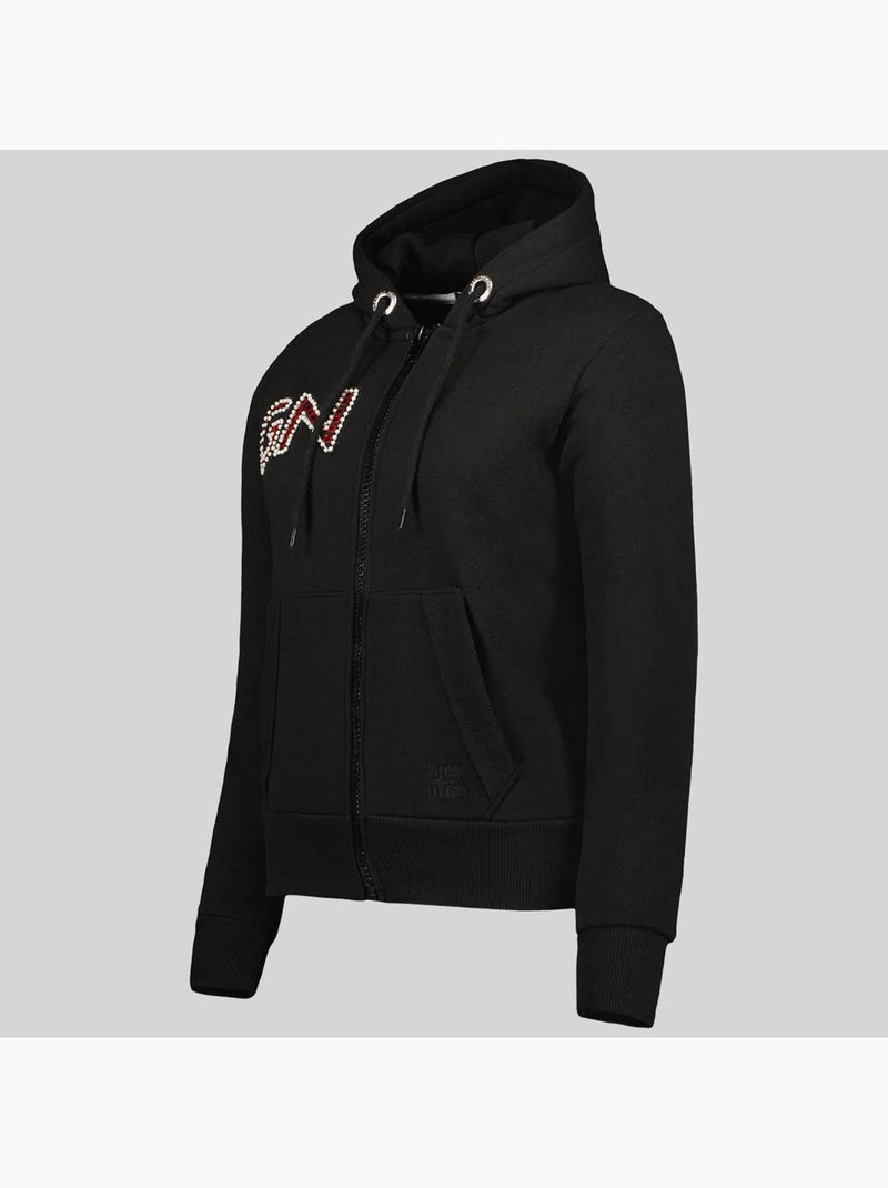 Sudadera con capucha gudite – geographical norway Negro - Kiabi