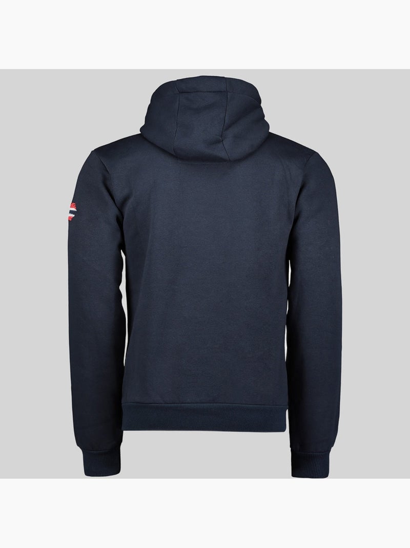 Sudadera con capucha guitre – geographical norway Azul marino - Kiabi