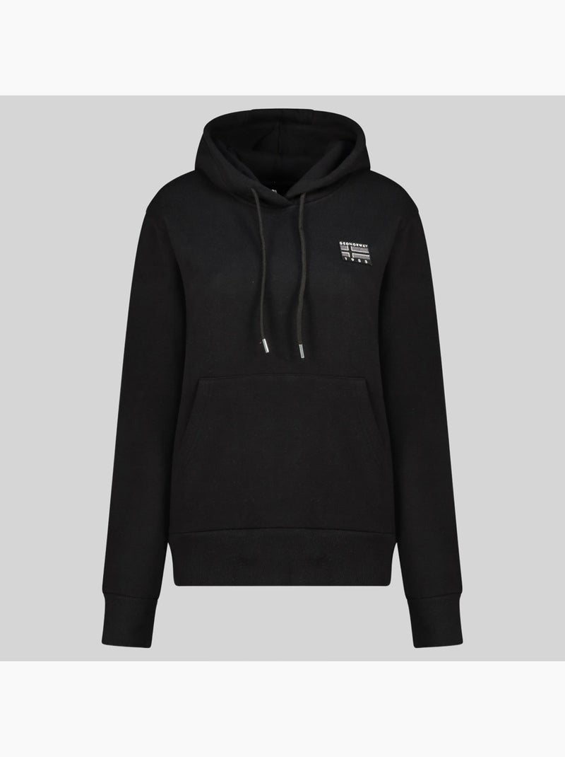 Sudadera con capucha guni – geographical norway Negro - Kiabi