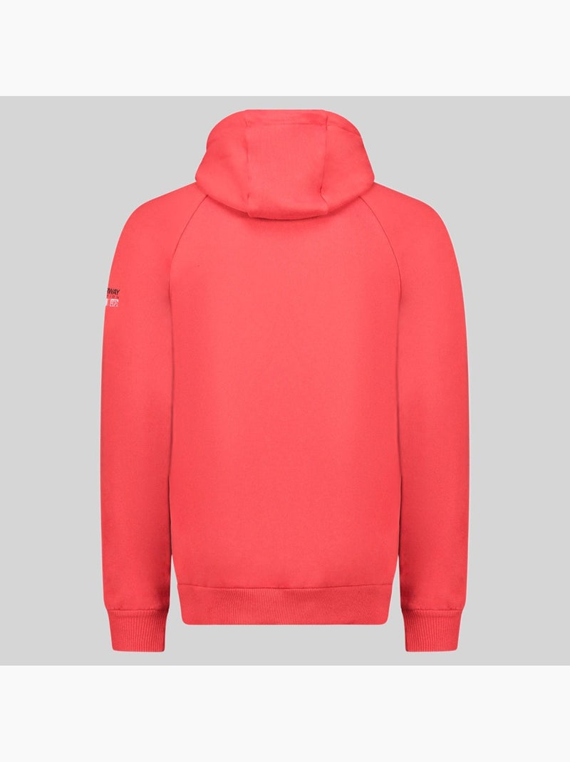 Sudadera con capucha gvick – geographical norway Rojo - Kiabi
