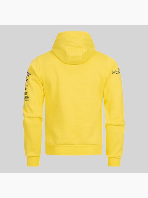Sudadera con capucha gymclass fluo – geographical norway - Kiabi Sudadera con capucha gymclass fluo – geographical norway - Kiabi