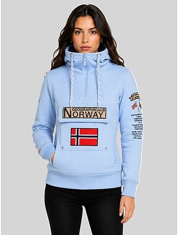 Sudadera con capucha gymclass – geographical norway