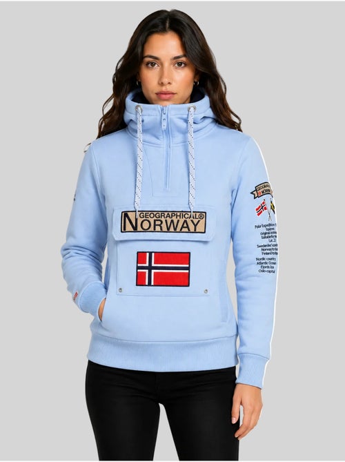 Sudadera con capucha gymclass – geographical norway - Kiabi Sudadera con capucha gymclass – geographical norway - Kiabi