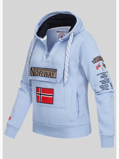 Sudadera con capucha gymclass – geographical norway - Kiabi Sudadera con capucha gymclass – geographical norway - Kiabi