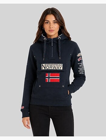 Sudadera con capucha gymclass – geographical norway