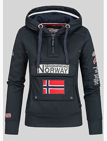 Sudadera con capucha gymclass – geographical norway