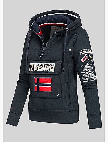 Sudadera con capucha gymclass – geographical norway