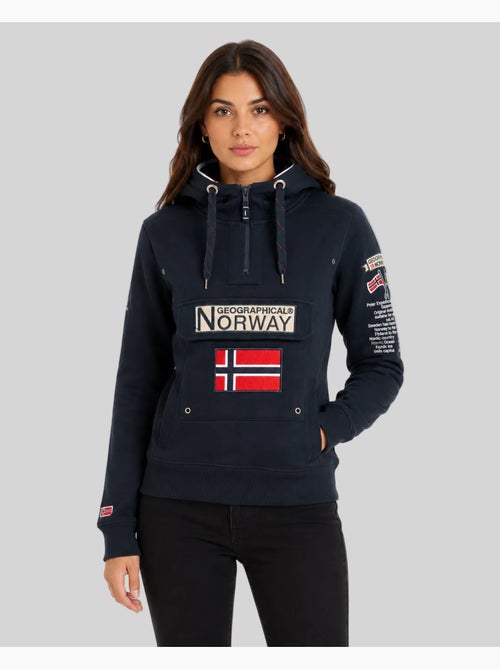Sudadera con capucha gymclass – geographical norway - Kiabi